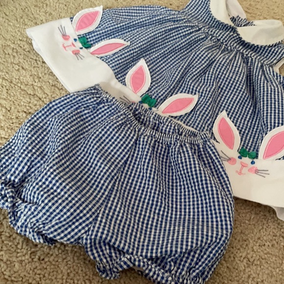 🐰Class Club Baby 6 Months Easter Bunny Dress - Picture 2 of 3